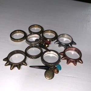 Edgy Forever 21 Ring Haul